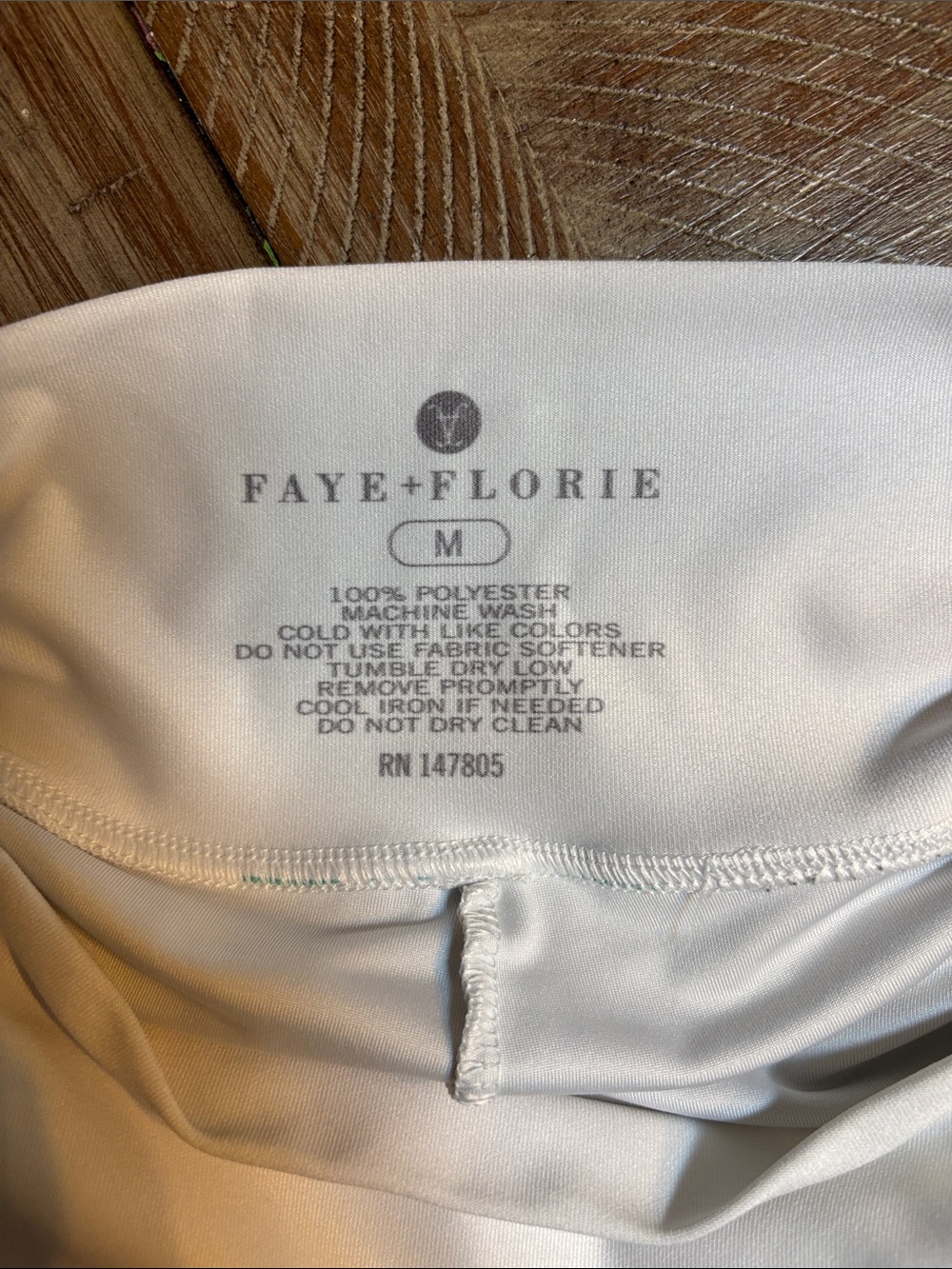 FAYE+FLORIE Holly White Dragon Skirt Tennis Pickleball Women Size Medium - Picture 12 of 15